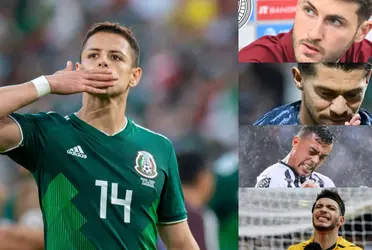 If Chicharito returns to Mexico, the 9 that would be erased from Diego Cocca's team