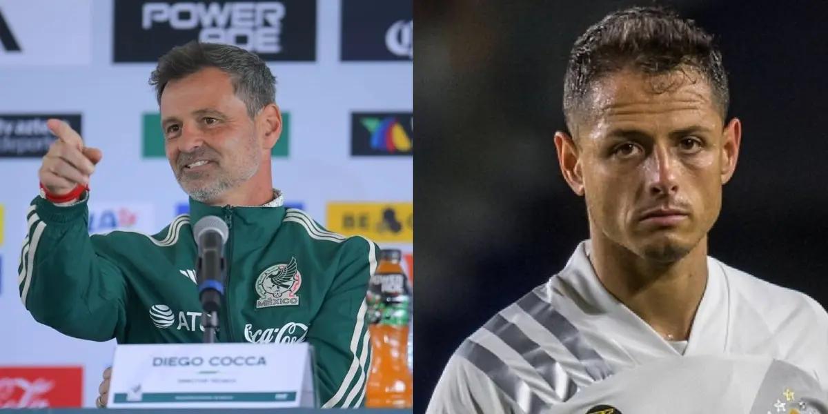 Javier Hernández has not played for the Mexican National Team for three years