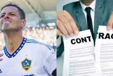 Javier Hernández is in the last year of his MLS contract