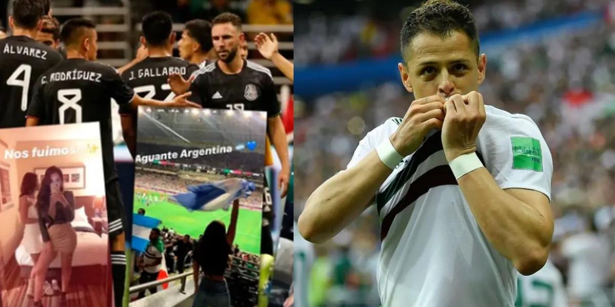 Javier Hernandez is out of control. His life and his problems have made the Mexican national team no longer take him into account. A woman, however, supports him.