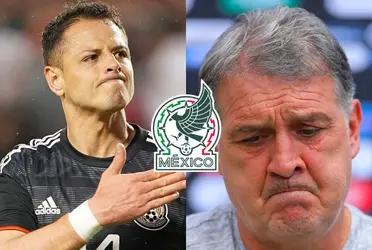 Javier Hernandez launches a message for Gerardo Martino that would open the door for him to join the Mexican national team.