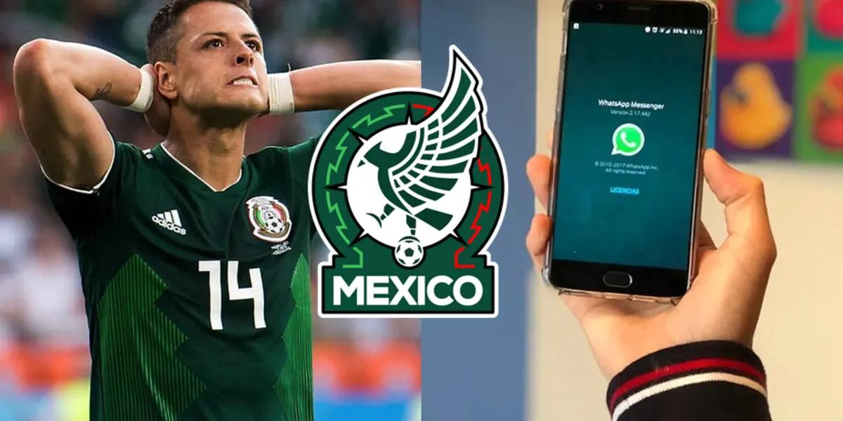 Javier Hernandez was left out of the Mexican national team and they uncover what happened in the WhatsApp chat and who vetoed him definitively