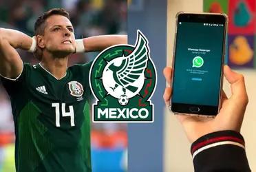 Javier Hernandez was left out of the Mexican national team and they uncover what happened in the WhatsApp chat and who vetoed him definitively