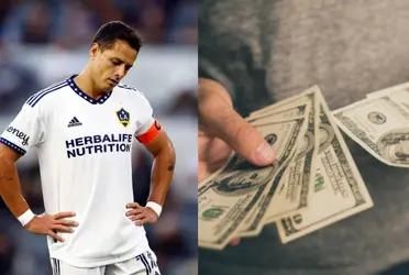 Javier Hernandez will stay with the LA Galaxy, as expressed by the player himself, and now this would be his new economic income.