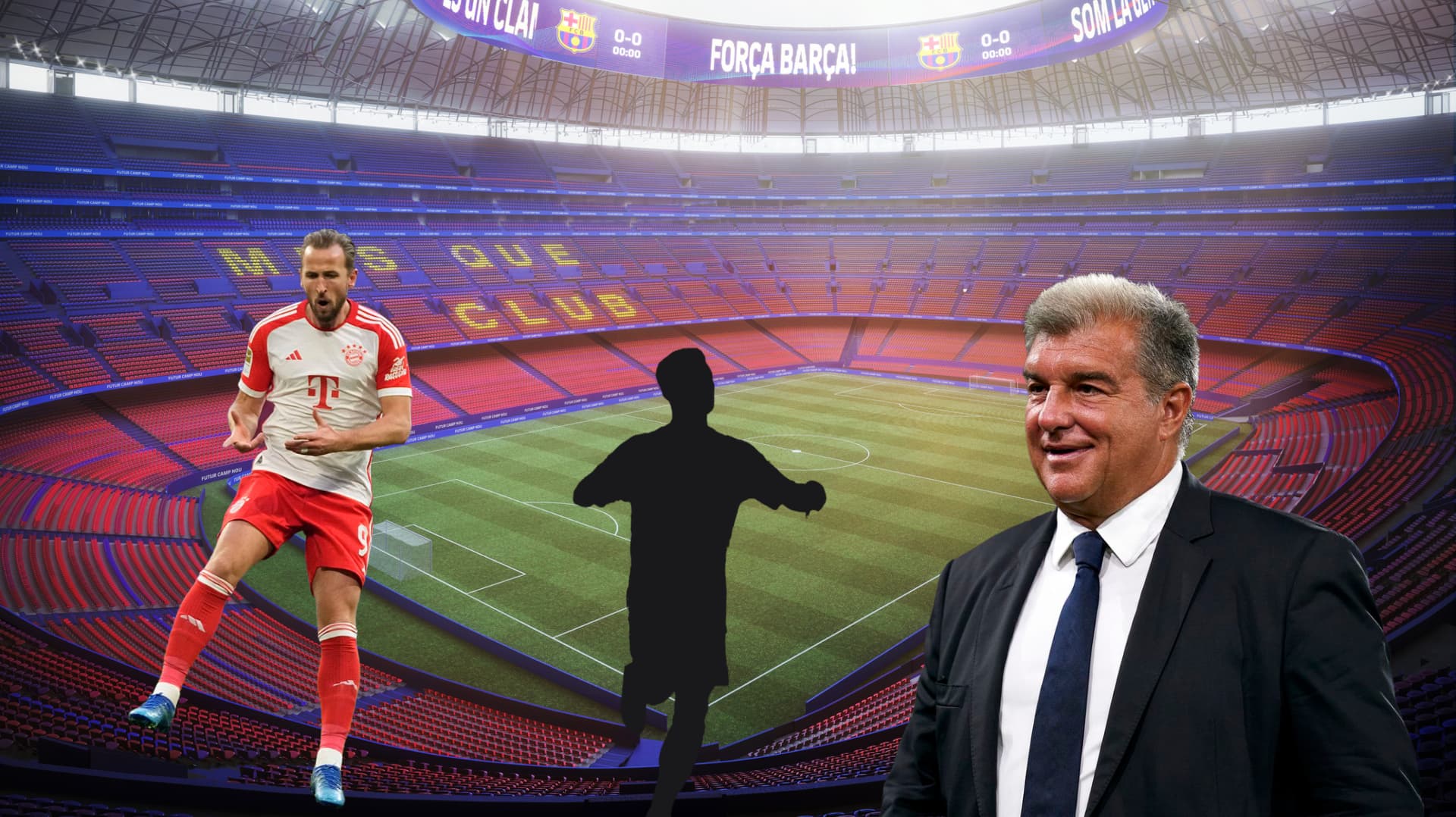 Joan Laporta could bring in a Bayern Munich player next season on loan who plays with Harry Kane.