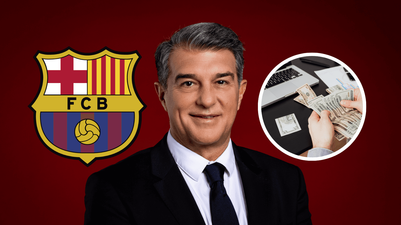 Joan Laporta Photo: FC Barcelona, Pexels