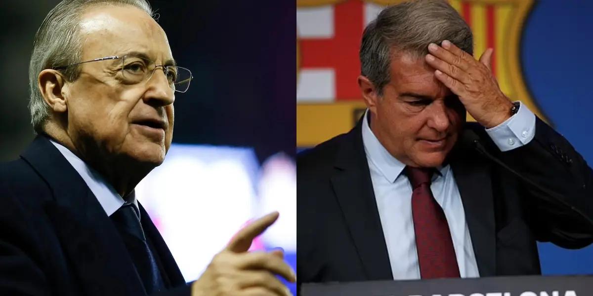 Joan Laporta would be a totally different reality from the one of Florentino Perez at Real Madrid.