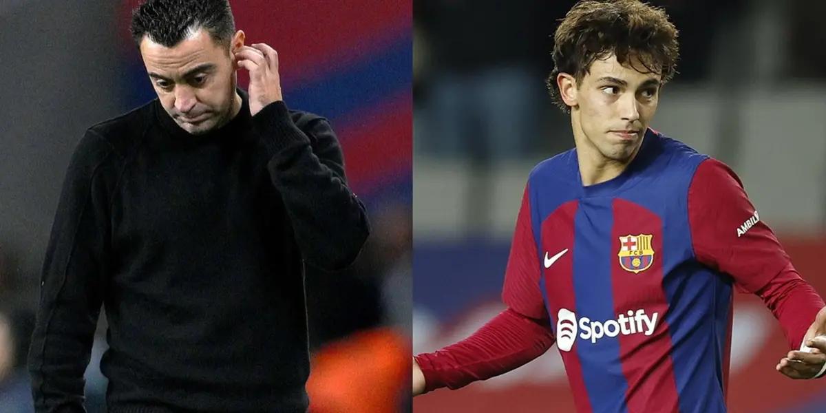 Joao Felix is added to a list Xavi did not him to be a part of.