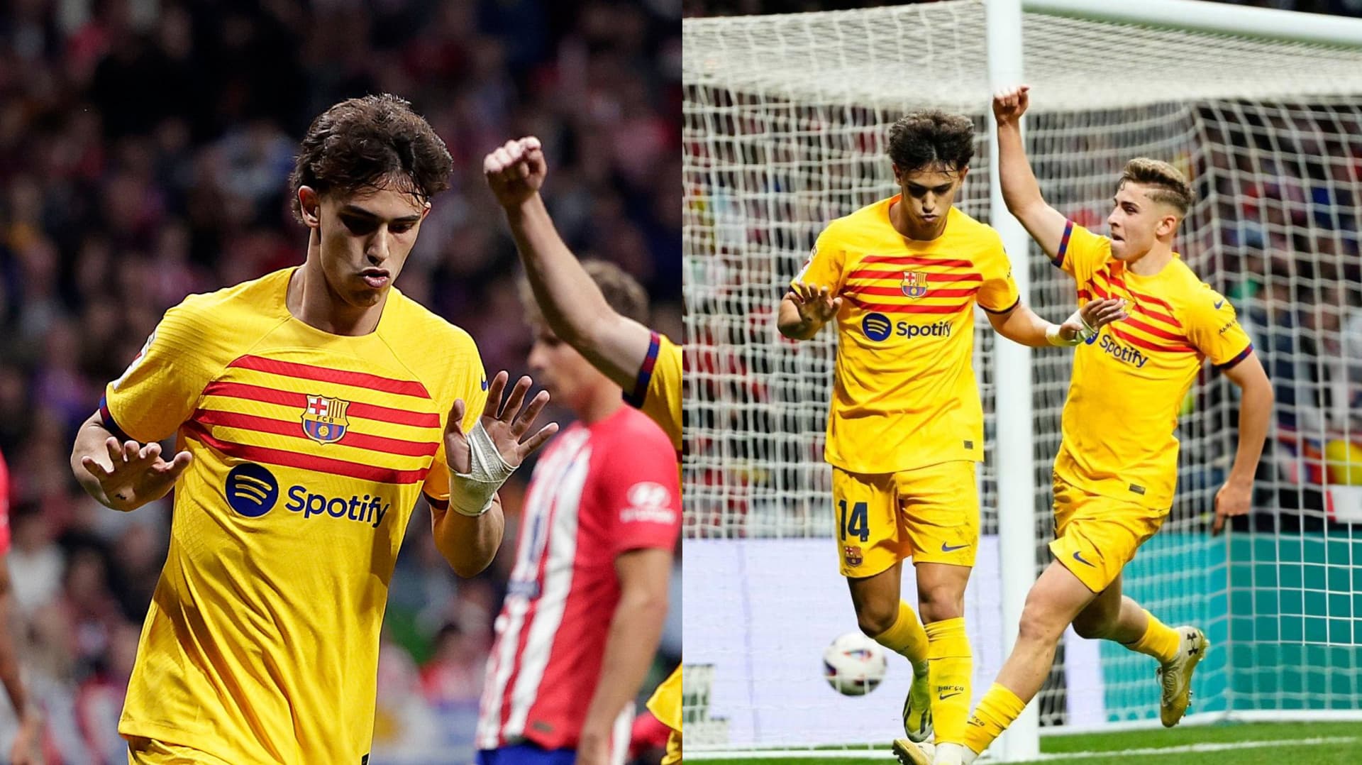Joao Felix scored two goals against Atletico Madrid this season in La Liga.