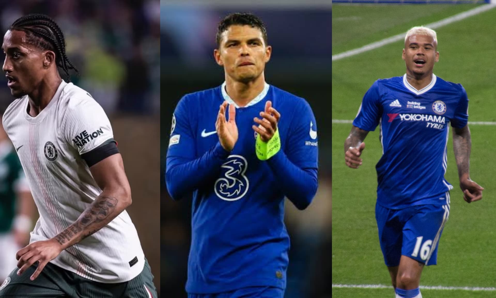 João Pedro, Thiago Silva, Kenedy. Fhoto: Goal.com