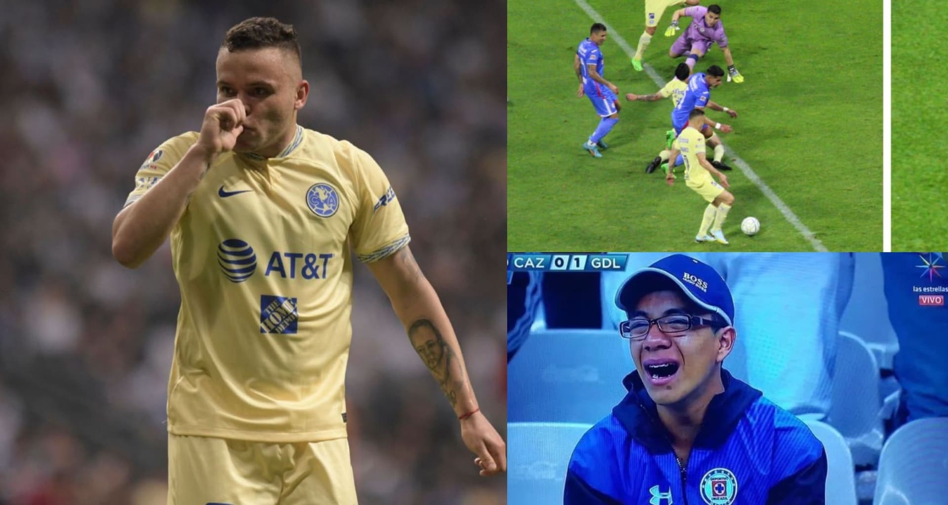 Jonathan Rodríguez applied the law of the ex. Now that's what the fans are calling him, and they are speaking out on social networks.