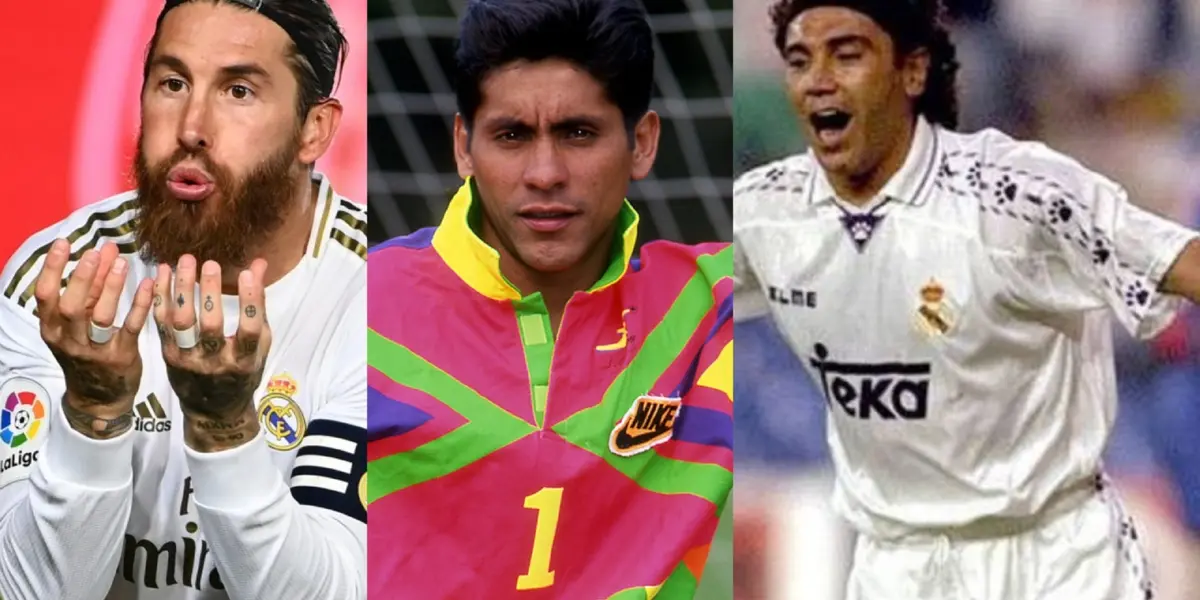 Jorge Campos admitted that one of the most expensive gifts he has received was from Sergio Ramos and that would have generated the envy of Hugo Sanchez, a former Real Madrid player.
