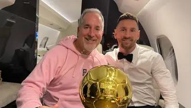 Jorge Mas and Lionel Messi. Photo: social networks of Jorge Mas and Lionel Messi.