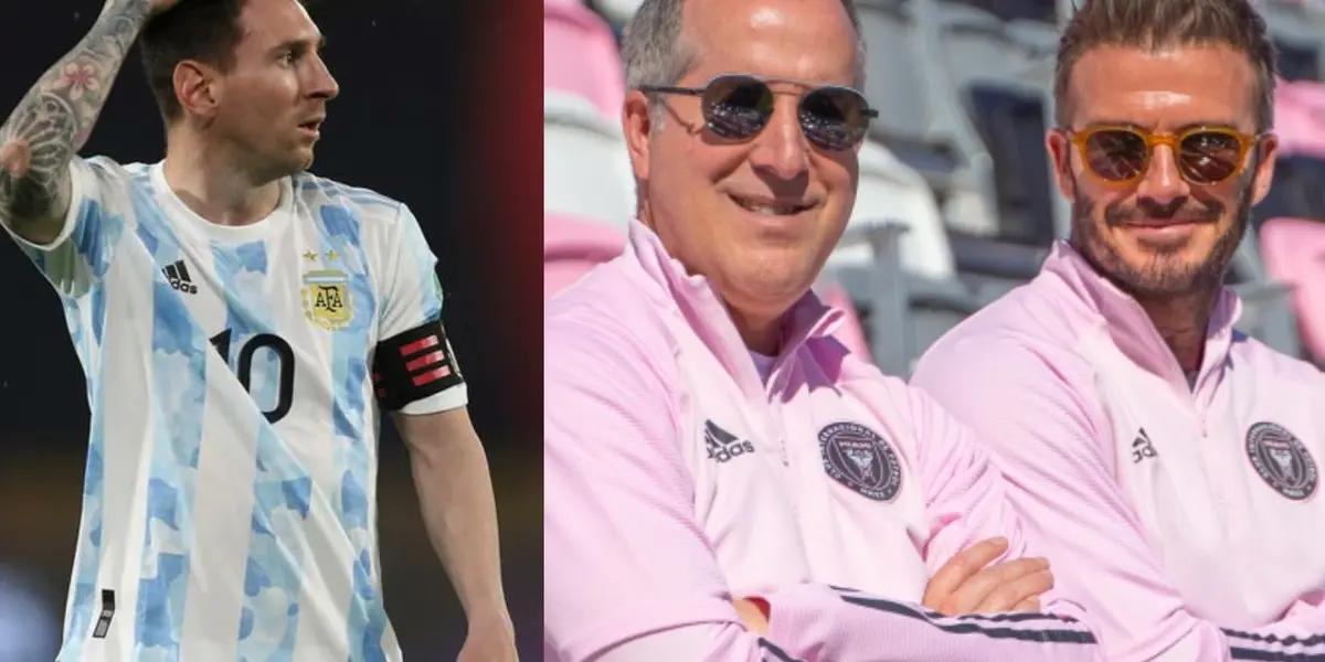 Jorge Mas, one of the owners along with David Beckham from Inter Miami, spoke about the possibility of signing La Pulga