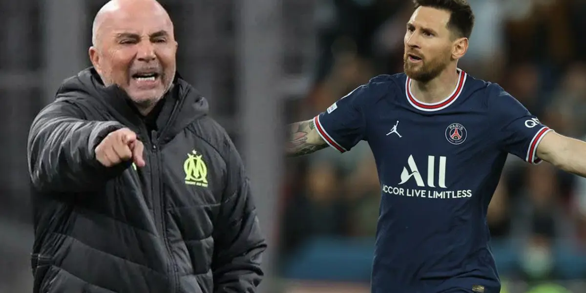 Jorge Sampaoli praised Lionel Messi before Olympique de Marseille vs. PSG and also gave details of the relationship they had in the Argentine national team, in Qualifying as in the 2018 World Cup in Russia.