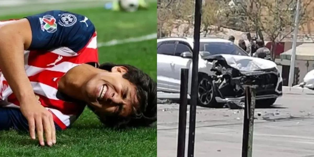 José Juan Macías had a serious accident this week and the player is still injured