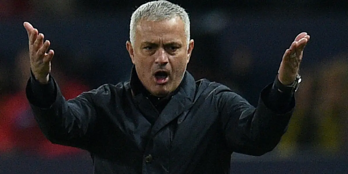 Jose Mourinho is livid at his player because after being taken out of the pitch, he did not stay with his teammates but left the stadium and left home.