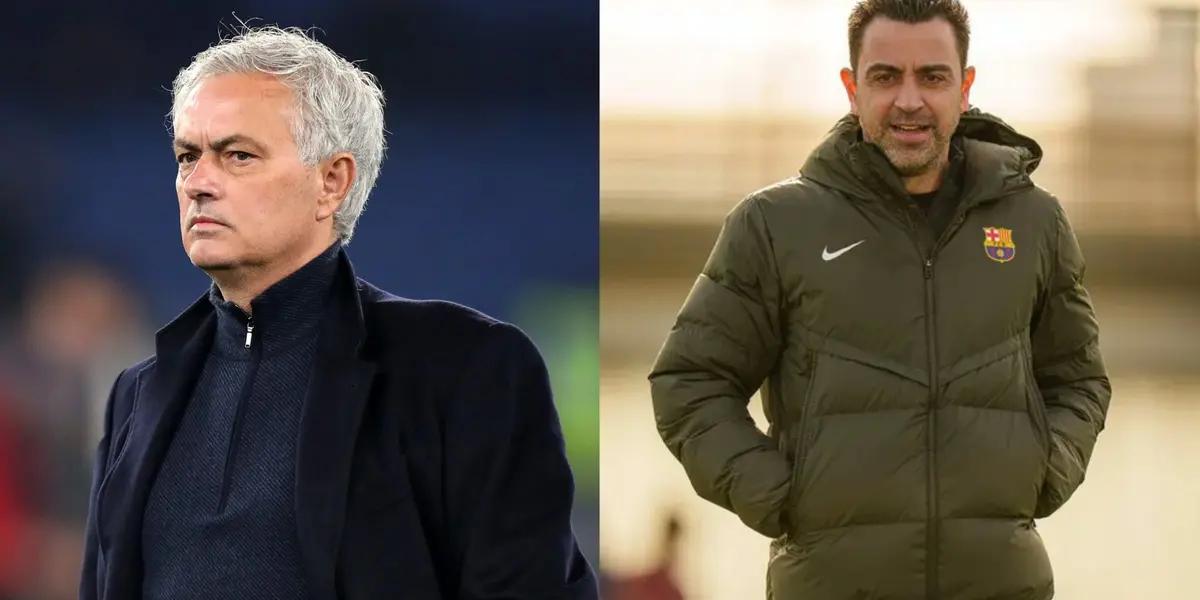 Jose Mourinho is not a favorite to join FC Barcelona to replace Xavi.