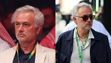 Jose Mourinho is spending time in Saudi Arabia and throws shots at his former club.