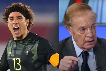 José Ramón Fernández once again shows that he has arguments to expose Guillermo Ochoa and point out that he is the worst goalkeeper in Mexico.