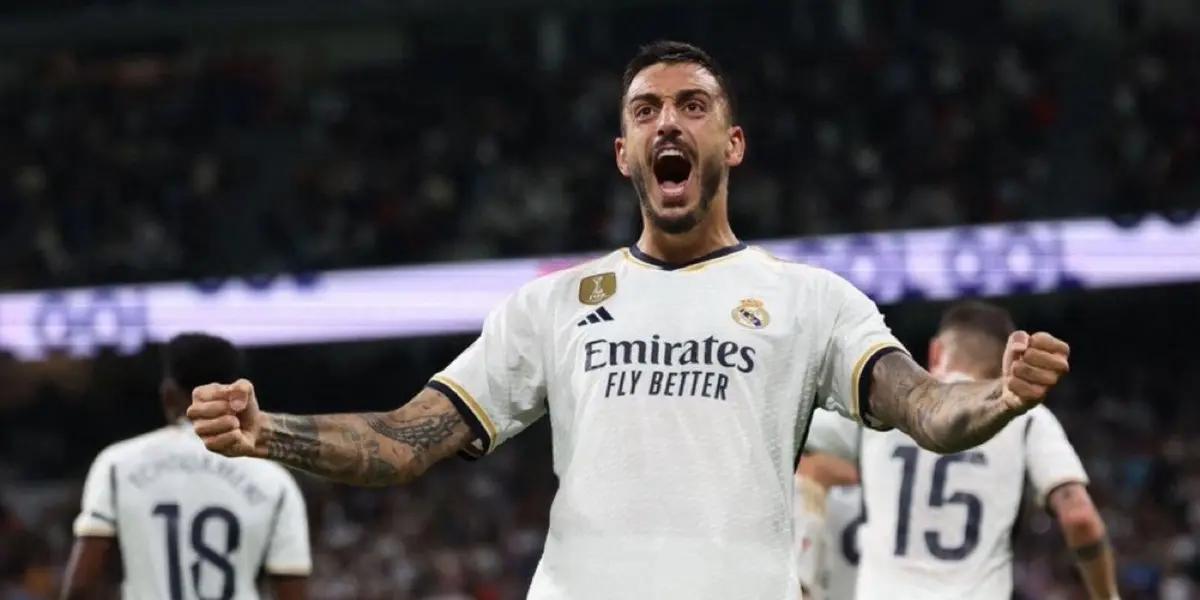 Joselu makes the second point of the match and breaks the tie.