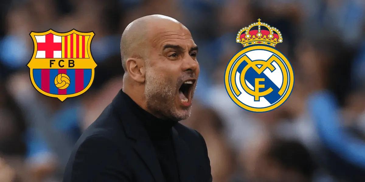 Josep Guardiola could not hide his happiness yesterday.