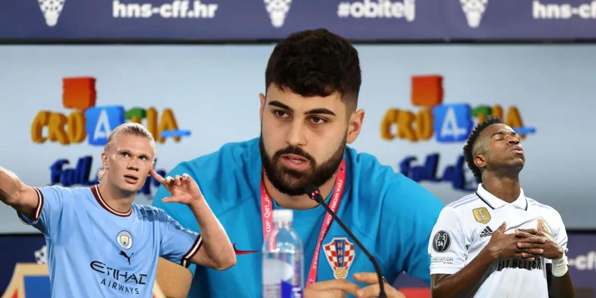 Josko Gvardiol chooses the best player is neither Vinícius nor Haaland