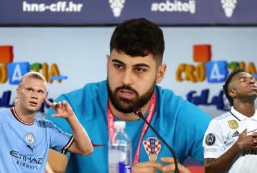 Josko Gvardiol chooses the best player is neither Vinícius nor Haaland