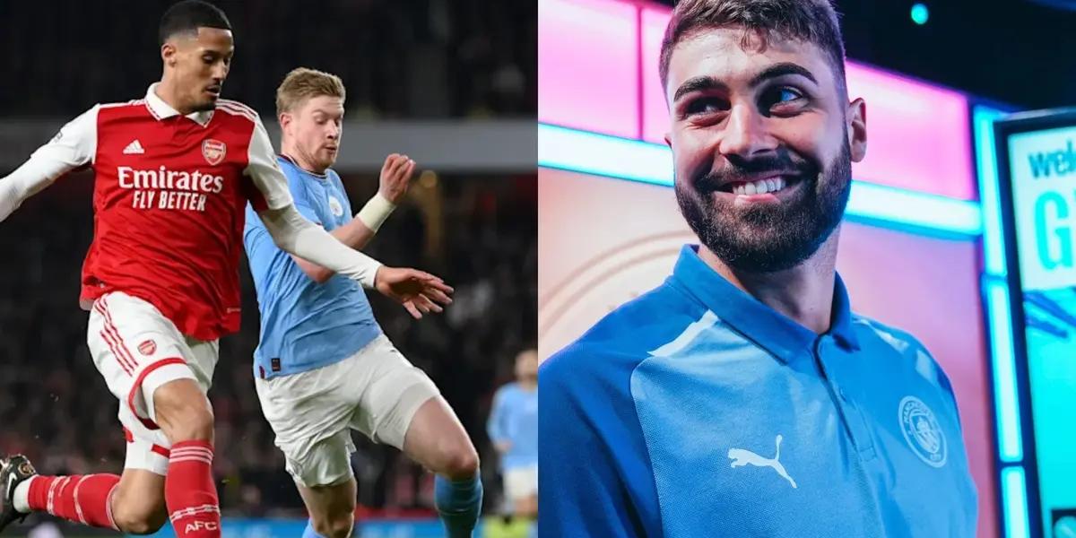 Josko Gvardiol reaction to the Community Shield final