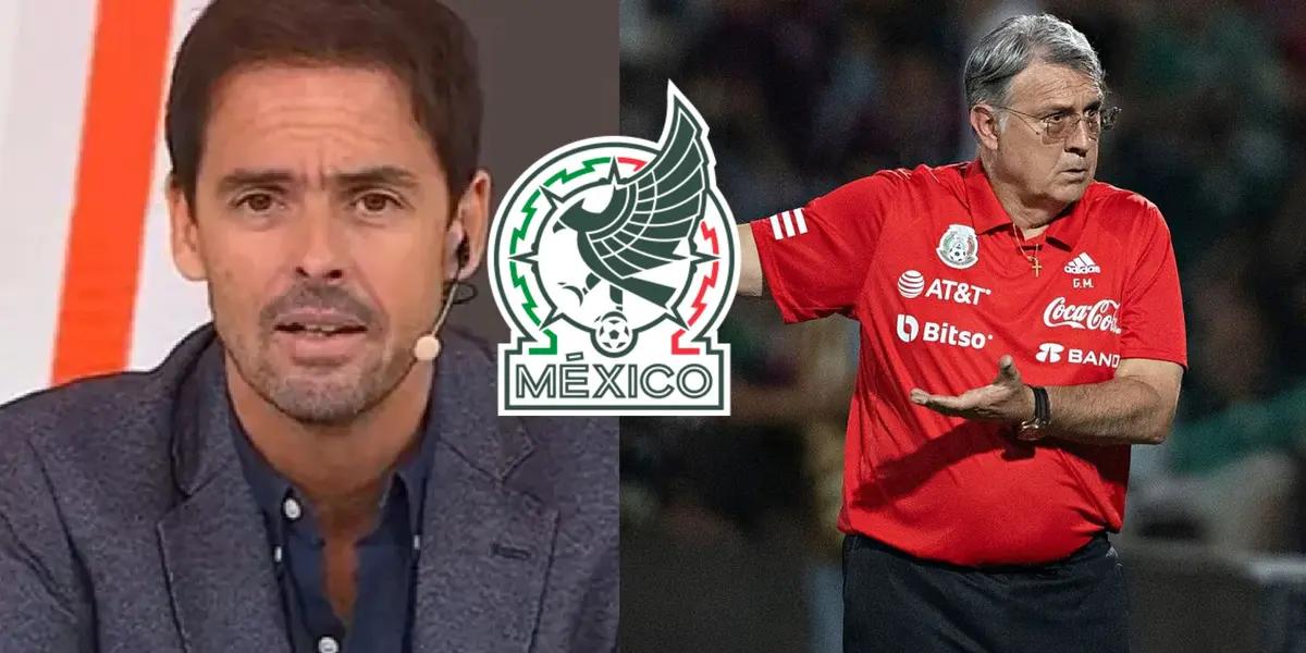 Journalist Mariano Closs praised him, he is one of the best that is in the Mexican national team, but incredibly, he is banned.