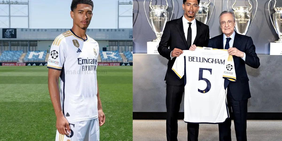 Jude Bellingham and the first message sent to him by an opponent in LaLiga