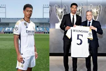 Jude Bellingham and the first message sent to him by an opponent in LaLiga