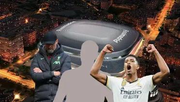 Jude Bellingham celebrates a goal he scored for Real Madrid.