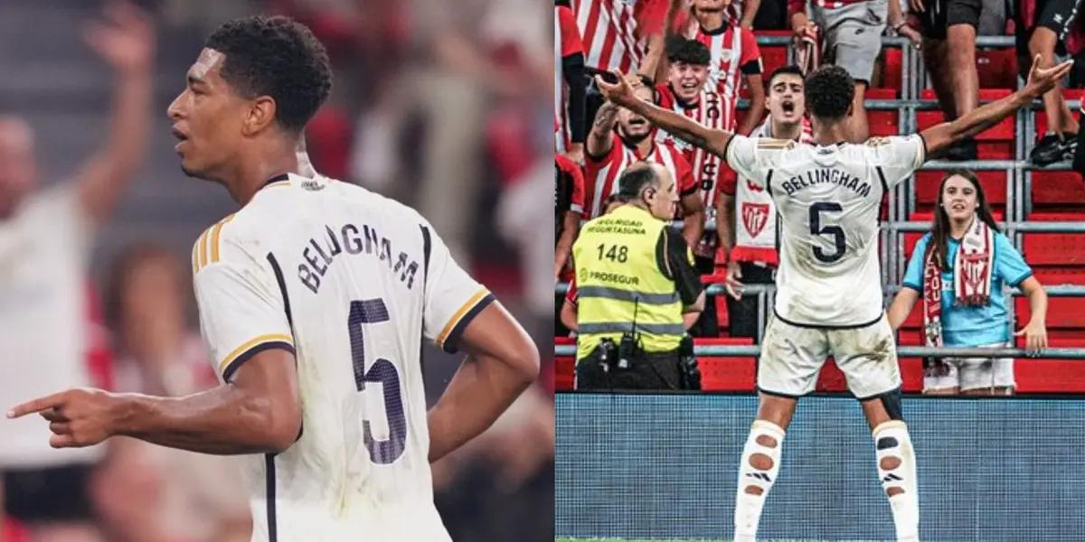 Jude Bellingham scored in his first match for Real Madrid in LaLiga