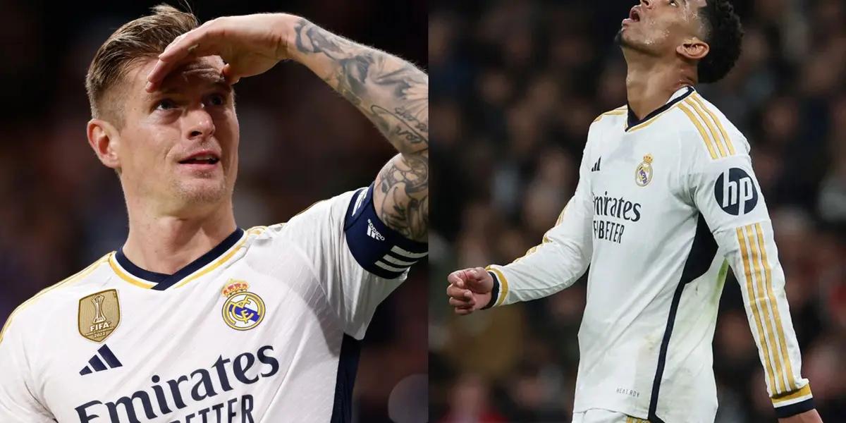 Jude Bellingham's request to Kroos not to retire and to continue at Real Madrid