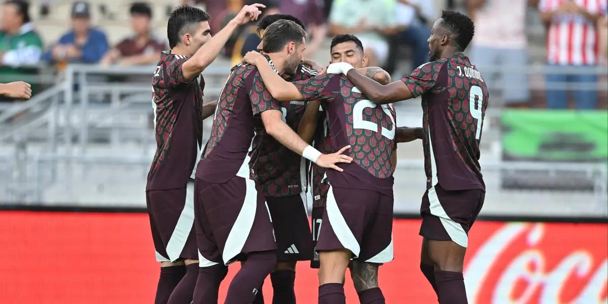 Jugadores de Selección México. Foto: redes de la Selección México.