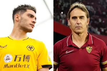 Julen Lopetegui wants Raul Jimenez out of Wolves, Mexican slaps him in the face