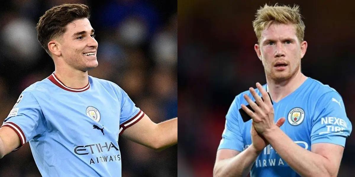 Julián Álvarez has a difficult time at Manchester City in his first season