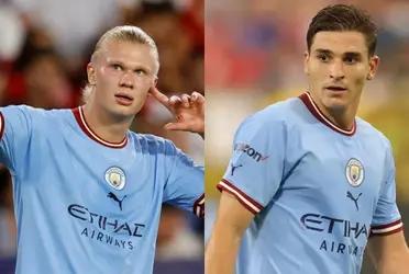 Julián Álvarez has a great performance in his first season with Manchester City