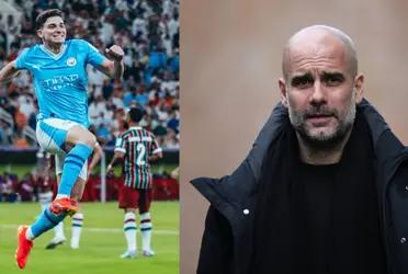 Julian Alvarez is on fire at Manchester City.