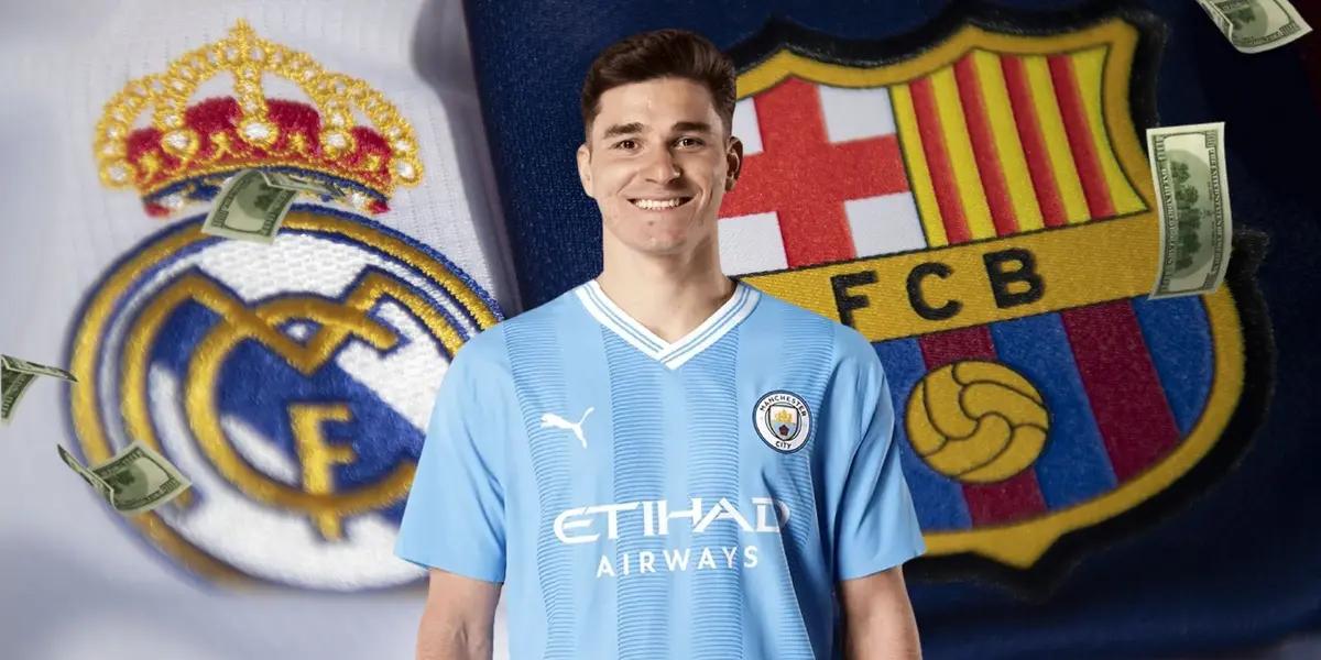 Julian Alvarez might not continue at Manchester City.