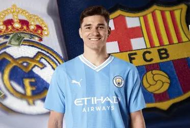 Julian Alvarez might not continue at Manchester City.