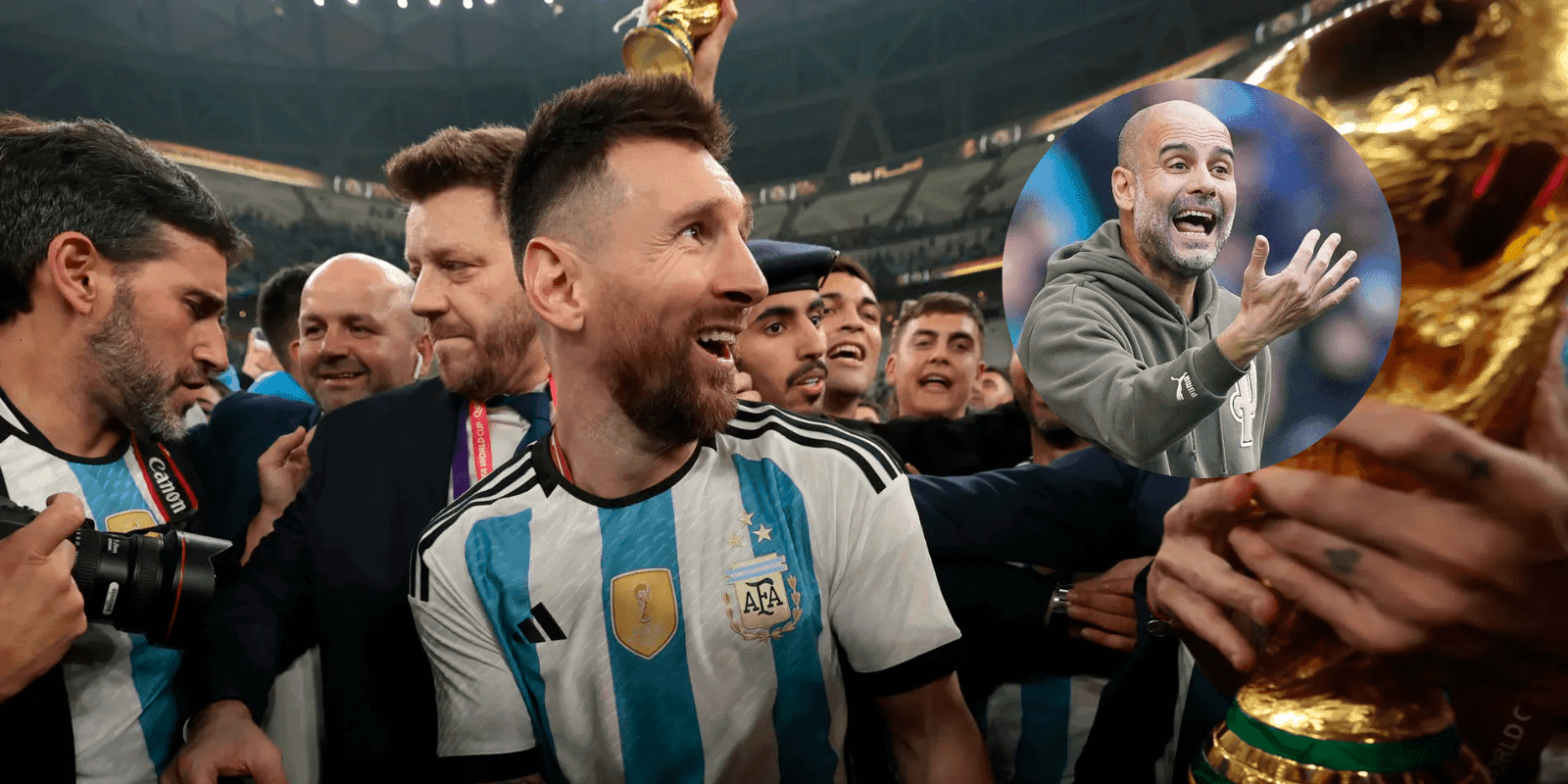 Julián Álvarez's current coach did not hide his admiration for the Argentina captain