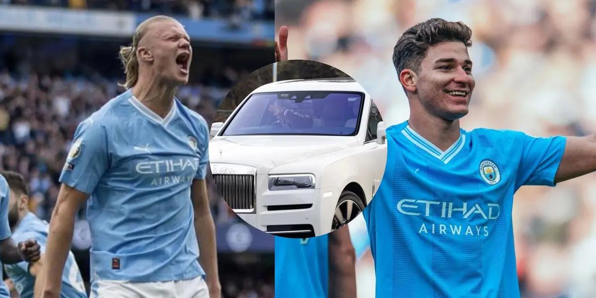 Julian Alvarez's lesson in humility to Erling Haaland