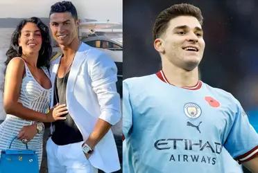 Julian Alvarez's lesson of humility towards Cristiano Ronaldo during his vacations