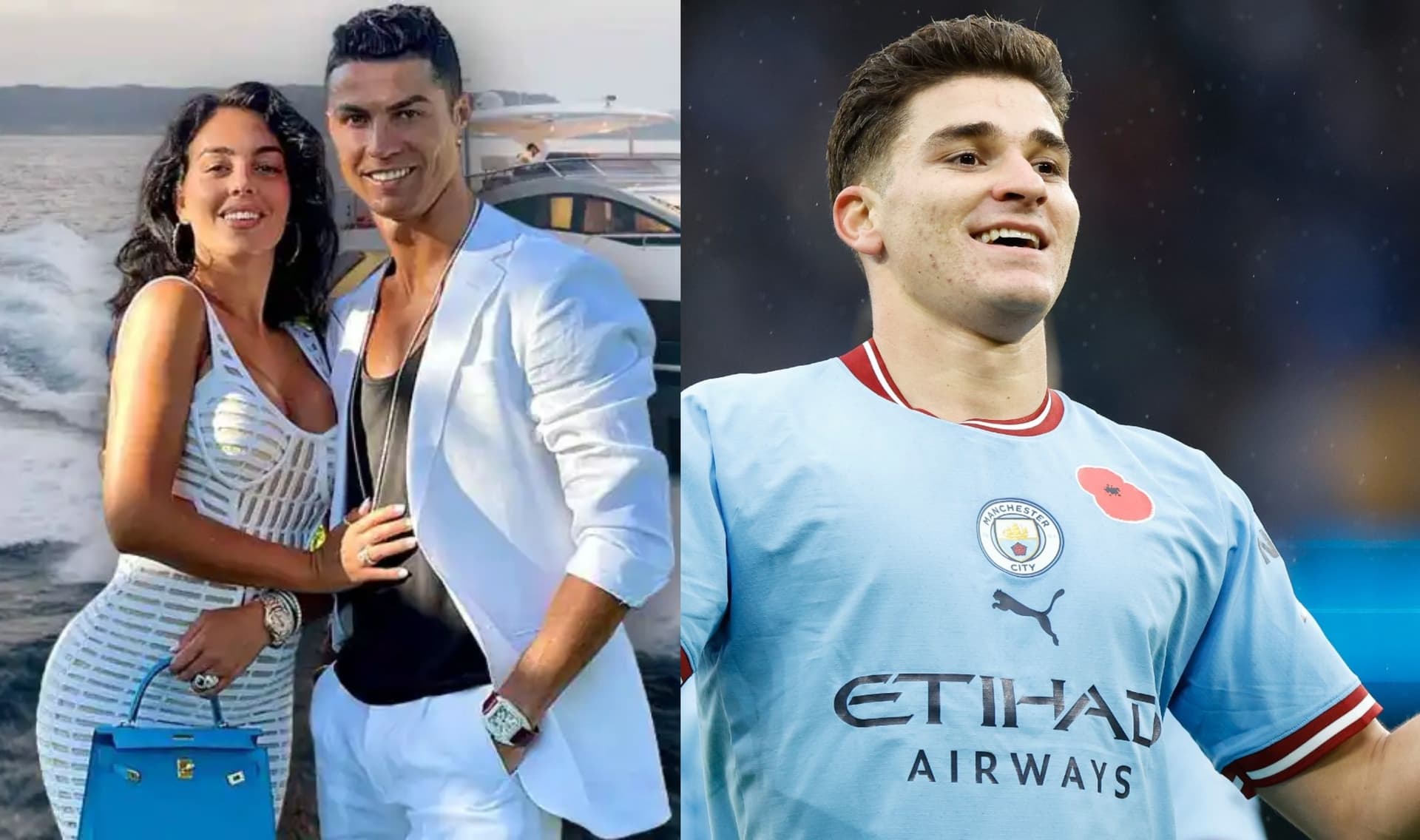 Julian Alvarez's lesson of humility towards Cristiano Ronaldo during his vacations