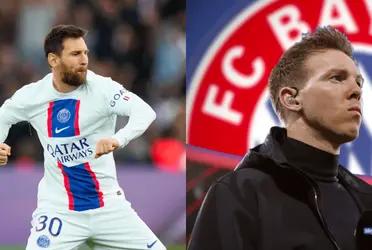 Julian Nagelsmann referred to Leo's possible absence in the Champions League and praised the world champion