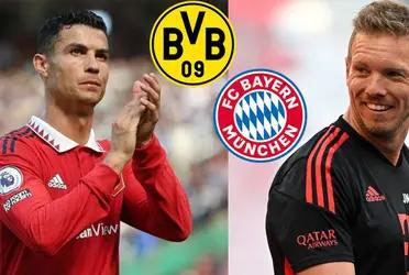 Julian Nagelsmann spoke about the possibility of the Portuguese striker playing for a Bundesliga side this season.