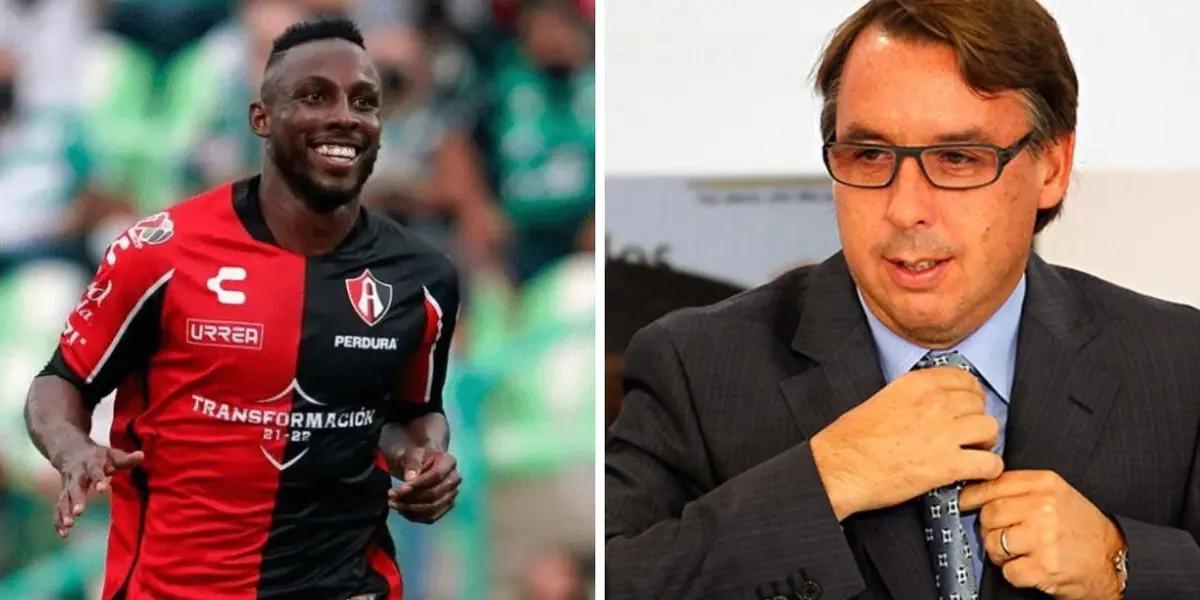 Julián Quiñones is on America's radar and Emilio Azcárraga could persuade him to sign for the Azulcremas.