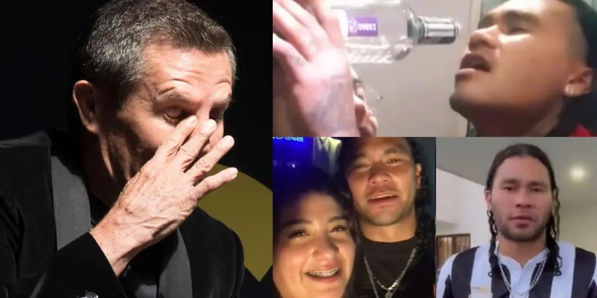 Julio César Chávez was shocked after seeing Gullit Peña under the influence of alcohol
